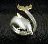 Silver Dolphin Ring