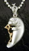 Sterling Silver Manatee